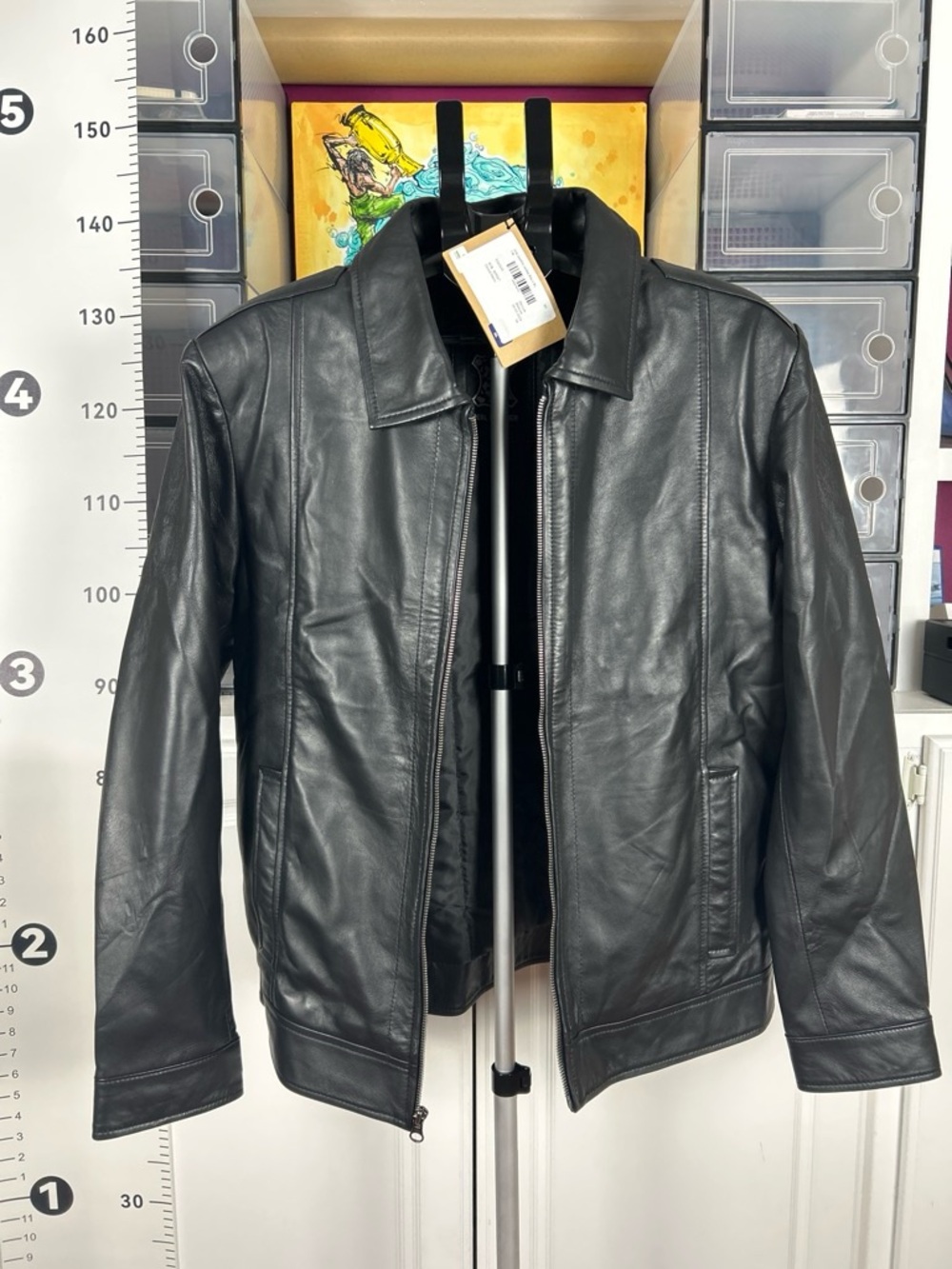 Vintage Lambskin Leather Jacket
